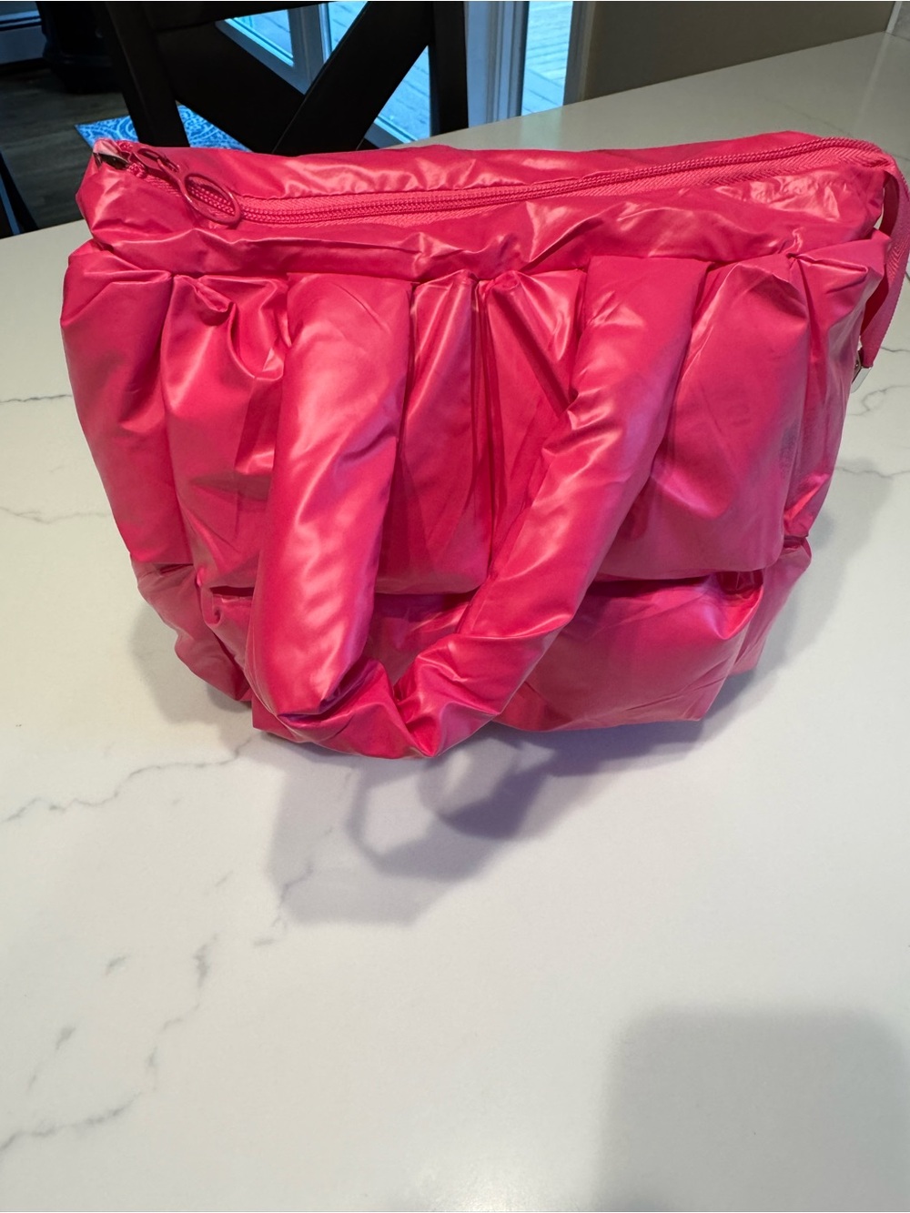 Belgian Boys Viral Rare Pink Quilted Puffy Tote Bag - Lightweight Everyday Carry